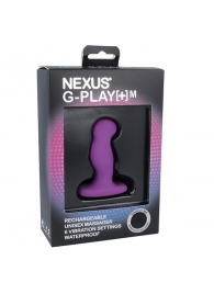 Фиолетовая вибровтулка Nexus G-Play+ M - Nexus Range - в Орле купить с доставкой