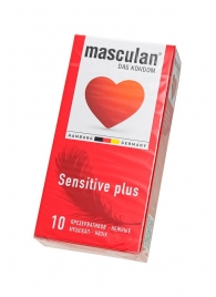 Презервативы Masculan Sensitive plus - 10 шт. - Masculan - купить с доставкой в Орле