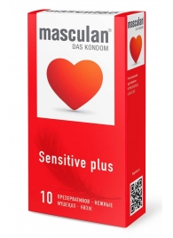 Презервативы Masculan Sensitive plus - 10 шт. - Masculan - купить с доставкой в Орле