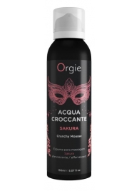 Хрустящая пенка для массажа Orgie Acqua Croccante Sakura с ароматом сакуры - 150 мл. - ORGIE - купить с доставкой в Орле