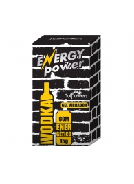 Стимулирующий гель для двоих Energy Power с эффектом вибрации - 15 гр. - HotFlowers - купить с доставкой в Орле