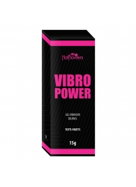 Жидкий вибратор Vibro Power со вкусом тутти-фрутти - 15 гр. - HotFlowers - купить с доставкой в Орле