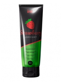 Смазка на водной основе с ароматом клубники Strawberry Lubricant - 100 мл. - INTT - купить с доставкой в Орле