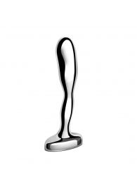 Стальной стимулятор простаты Stainless Steel Prostate Plug - 11,5 см. - b-Vibe - в Орле купить с доставкой