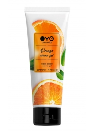 Лубрикант на водной основе OYO Aroma Gel Orange с ароматом апельсина - 75 мл. - OYO - купить с доставкой в Орле