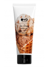 Лубрикант на водной основе OYO Aroma Gel Ice Cream с ароматом пломбира - 75 мл. - OYO - купить с доставкой в Орле