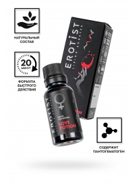 Возбуждающие капли для женщин Erotist Love Potion - 20 мл. - Erotist Libido Booster - купить с доставкой в Орле