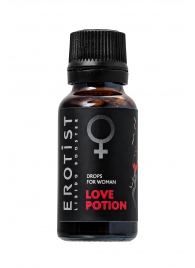 Возбуждающие капли для женщин Erotist Love Potion - 20 мл. - Erotist Libido Booster - купить с доставкой в Орле