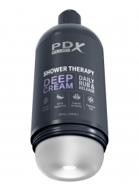 Мастурбатор в бутылке Shower Therapy Deep Cream - Pipedream - в Орле купить с доставкой