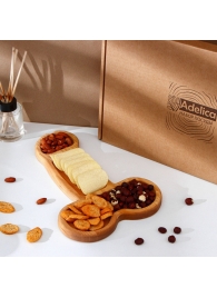 Деревянное блюдо для подачи в форме члена (32,5 х 20 х 1,7 см) - Сима-Ленд - купить с доставкой в Орле