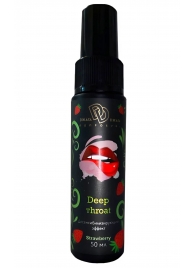 Спрей для горла Deep Throat с десенсибилизирующим эффектом и вкусом клубники - 50 мл. - БиоМед - купить с доставкой в Орле