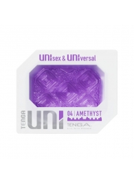 Фиолетовый мастурбатор-стимулятор Tenga Uni Amethyst - Tenga - в Орле купить с доставкой