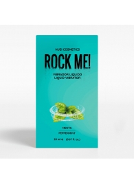 Жидкий вибратор Nuei Rock Me! с ароматом мяты - 20 мл. - Nuei cosmetics - купить с доставкой в Орле