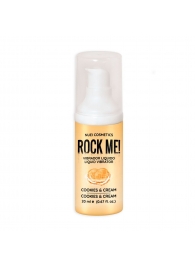 Жидкий вибратор Nuei Rock Me! с ароматом печенья и сливок - 20 мл. - Nuei cosmetics - купить с доставкой в Орле