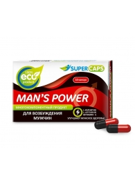 Возбуждающее средство Man’s power - 10 капсул (+1 в подарок) - SuperCaps - купить с доставкой в Орле