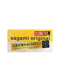 Презервативы увеличенного размера Sagami Original 0.02 XL-size - 12 шт. - Sagami - купить с доставкой в Орле