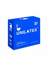 Классические презервативы Unilatex Natural Plain - 3 шт. - Unilatex - купить с доставкой в Орле