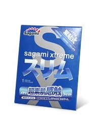 Презерватив Sagami Xtreme FEEL FIT 3D - 1 шт. - Sagami - купить с доставкой в Орле