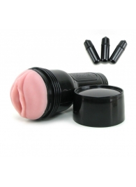 Мастурбатор-вагина Fleshlight - Vibro Pink Lady Touch с вибрацией - Fleshlight - в Орле купить с доставкой