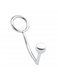 Кольцо на пенис с анальным стимулятором Stainless Steel Anal Hook   Cock Ring - BlueLine - в Орле купить с доставкой
