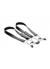 Ремни с зажимами для половых губ Spread Labia Spreader Straps with Clamps - XR Brands - купить с доставкой в Орле