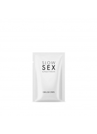 Полоски для орального секса Slow Sex Oral Sex Strips - 7 шт. - Bijoux Indiscrets - купить с доставкой в Орле