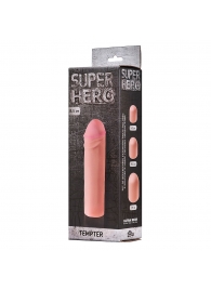 Фаллоудлинитель SUPER HERO Tempter - 16 см. - Lola Games - в Орле купить с доставкой