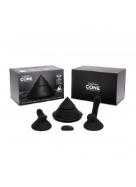 Конусный вибромассажер Cowgirl Cone с 2 насадками - CowGirl - купить с доставкой в Орле