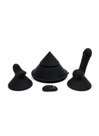 Конусный вибромассажер Cowgirl Cone с 2 насадками - CowGirl - купить с доставкой в Орле