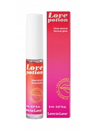 Возбуждающий блеск для губ Love Potion - 8 мл. - Love to Love - купить с доставкой в Орле