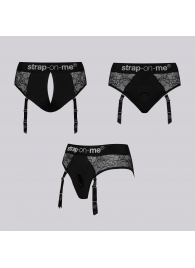 Трусики для фиксации насадок Strap-on-me Harness Lingerie Diva XS - Strap-on-me - купить с доставкой в Орле