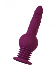 Фиолетовая мини-машина для секса Striker с пультом ДУ - 23,5 см. - ToyFa - купить с доставкой в Орле Фиолетовая мини-машина для секса Striker с пультом ДУ - 23,5 см. - ToyFa - купить с доставкой в Орле