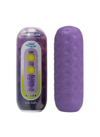 Фиолетовый мастурбатор Venus-X Twin balls - Baile - в Орле купить с доставкой