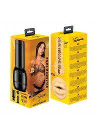 Мастурбатор-ротик Kiiroo Feel Victoria Mouth - Kiiroo - в Орле купить с доставкой