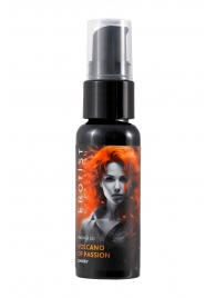 Гель с эффектом вибрации Volcano Of Passion со вкусом вишни - 25 мл. - Erotist Lubricants - купить с доставкой в Орле