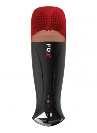 Мастурбатор-вагина в колбе с вибрацией Fuck-O-Matic Pro XL - Pipedream - в Орле купить с доставкой