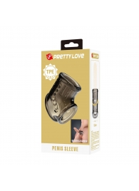 Дымчатая насадка на пенис и мошонку - Baile - в Орле купить с доставкой