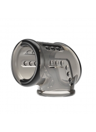 Дымчатая насадка на пенис и мошонку - Baile - в Орле купить с доставкой