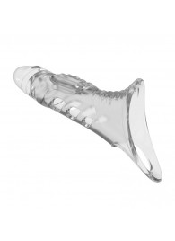 Прозрачная насадка на пенис - 22 см. - Baile - в Орле купить с доставкой