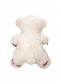 Бондажный набор: белый мишка с розовыми оковами и наручниками - Pecado - купить с доставкой в Орле