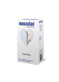 Особо тонкие презервативы Masculan Ultra Fine - 21 шт. - Masculan - купить с доставкой в Орле