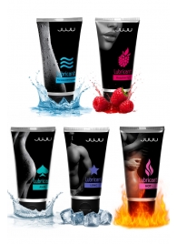 Набор из 5 лубрикантов JUJU (увлажняющий, Hot+, Long, Anal, малина) - JuJu - купить с доставкой в Орле Набор из 5 лубрикантов JUJU (увлажняющий, Hot+, Long, Anal, малина) - JuJu - купить с доставкой в Орле