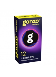 Презервативы с анестетиком для продления удовольствия Ganzo Long Love - 12 шт. - Ganzo - купить с доставкой в Орле