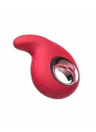 Красный клиторальный массажер с функцией постукивания - Secwell в Орле Красный клиторальный массажер с функцией постукивания - Secwell