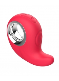 Красный клиторальный массажер с функцией постукивания - Secwell в Орле Красный клиторальный массажер с функцией постукивания - Secwell