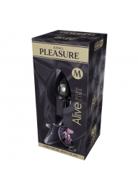 Серебристая анальная втулка Mini Metal Butt Plug Size M с розовым кристаллом - Adrien Lastic в Орле Серебристая анальная втулка Mini Metal Butt Plug Size M с розовым кристаллом - Adrien Lastic