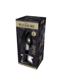 Серебристая анальная втулка с прозрачным кристаллом Mini Metal Butt Plug Size L - 9 см. - Adrien Lastic в Орле Серебристая анальная втулка с прозрачным кристаллом Mini Metal Butt Plug Size L - 9 см. - Adrien Lastic