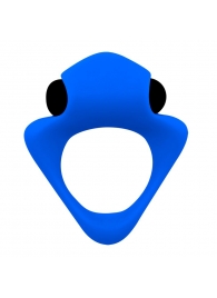 Синее эрекционное кольцо Wooomy Tribeс с вибрацией - Adrien Lastic - в Орле купить с доставкой