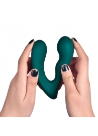 Темно-бирюзовый вибромассажер простаты Solstice X - Magic Motion - в Орле купить с доставкой