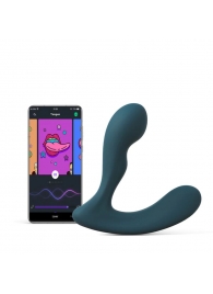 Темно-бирюзовый вибромассажер простаты Solstice X - Magic Motion - в Орле купить с доставкой